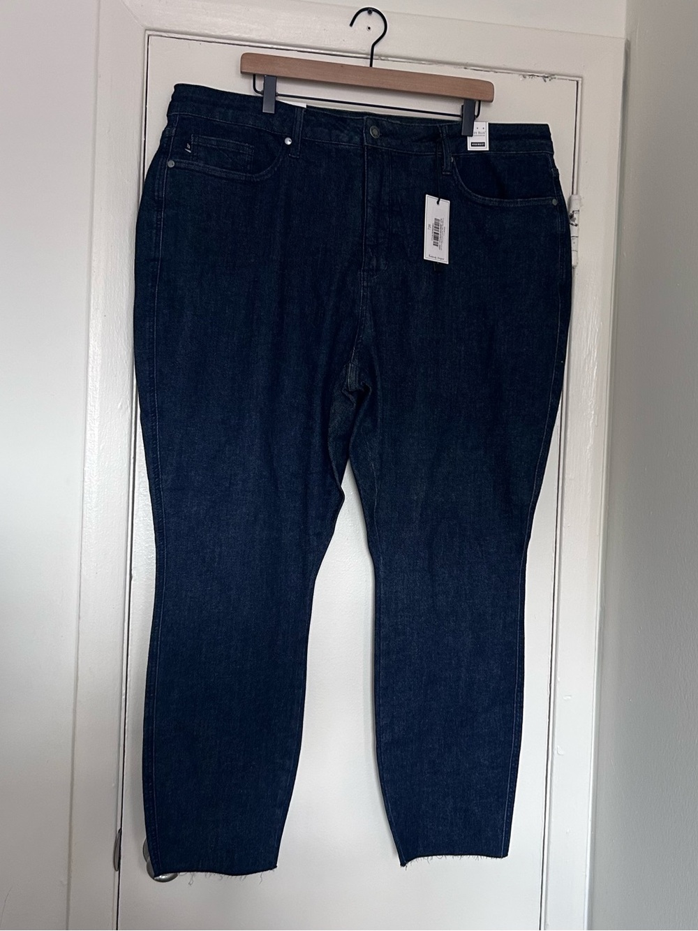 NWT Judy Blue High Waist Raw Hem Tummy Control Skinny Jeans